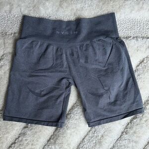 NVGTN Gray Bike Shorts with Elastic Waistband size XL